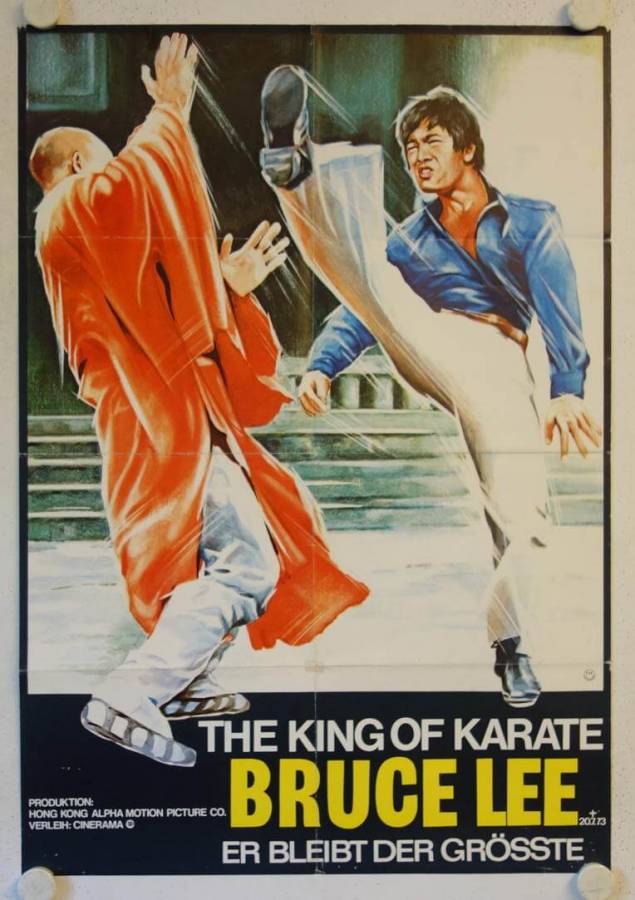 The King of Karate: Bruce Lee originales deutsches Filmplakat